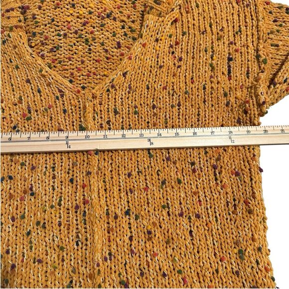 POL Sweater Women Size M Hooded Pullover Distressed Confetti Sweater - Picture 7 of 9